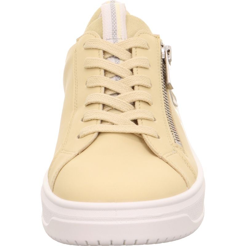 legero REJOISE Damen Sneaker low - Material: Leder in Gelb