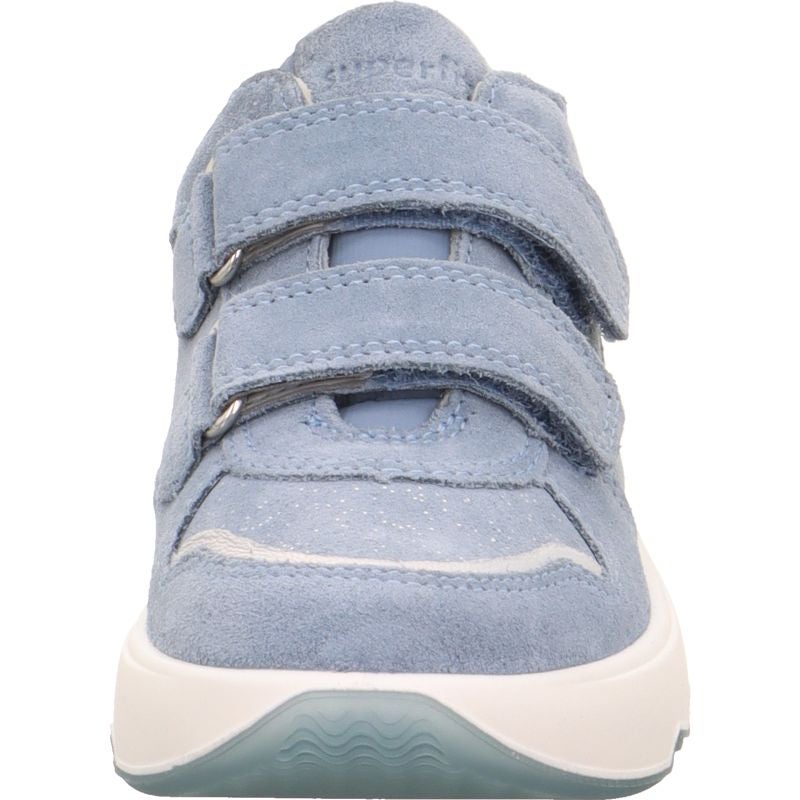 Superfit MELODY Mädchen Sneaker low - Material: Leder/Textil in Blau