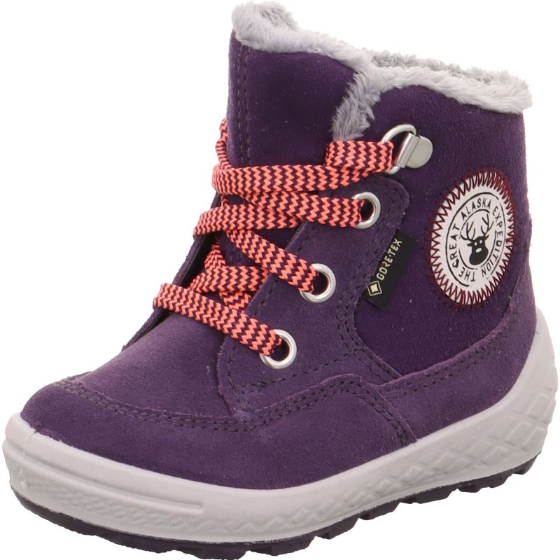 Superfit GROOVY 2.0 Girls Boot - Material: Leather/Textil in Purple
