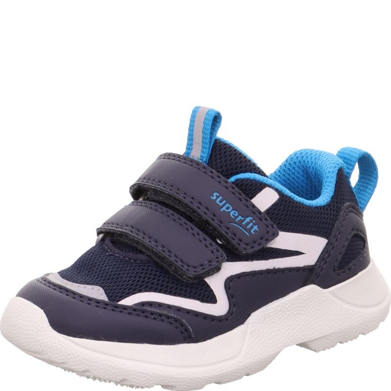 Superfit RUSH Boys Sneakers low - Material: Textil/Sonstiges Material in Blue