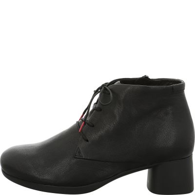 Think! NANI Damen Stiefelette - Material: Leder in Schwarz