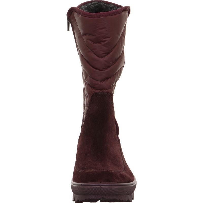 Legero NOVARA Damen Stiefelette - Material: Leder/Textil in Rot