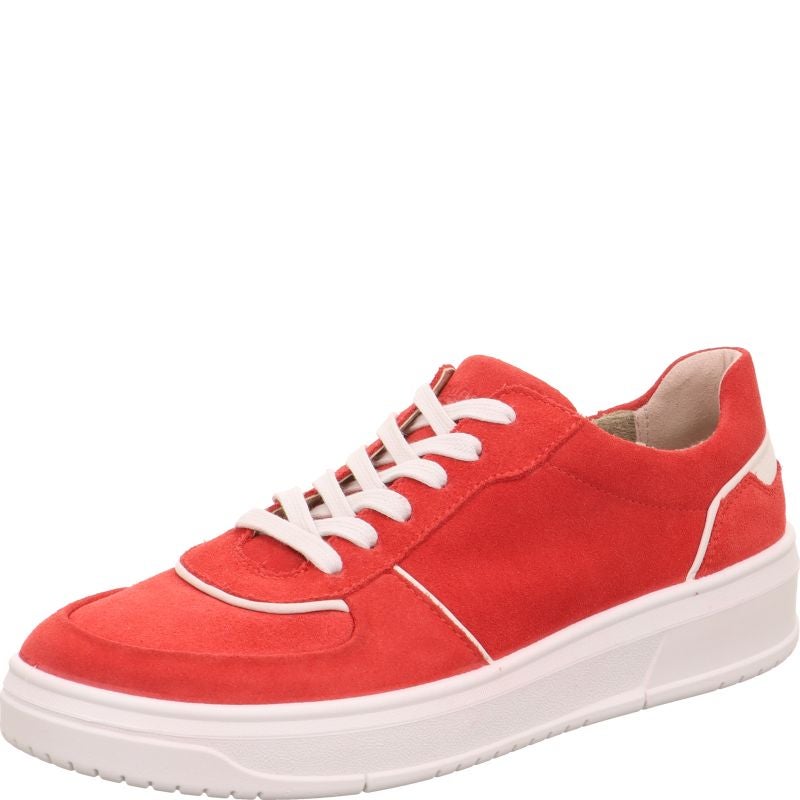 legero REJOISE Damen Sneaker low - Material: Leder in Rot