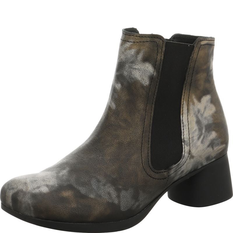 Think NANI Woman Ankle boot - Material: Leather in Multi Colour
