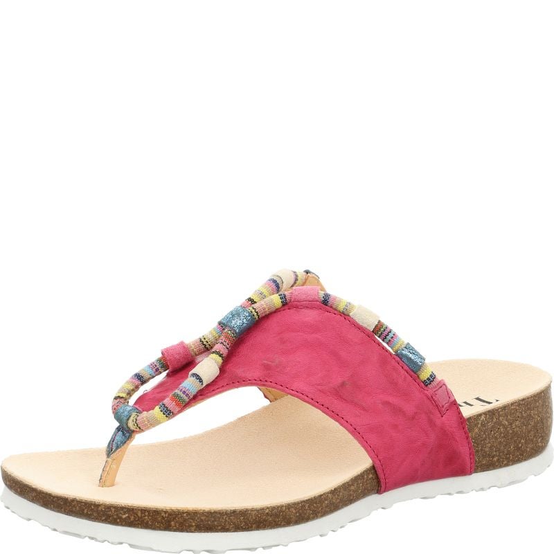 Think JULIA DAMEN Woman Mules - Material: Leather in Pink