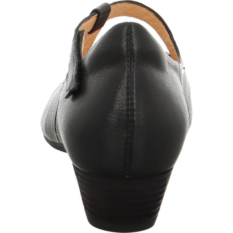 Think AIDA DAMEN Woman  - Material: Leather in Black