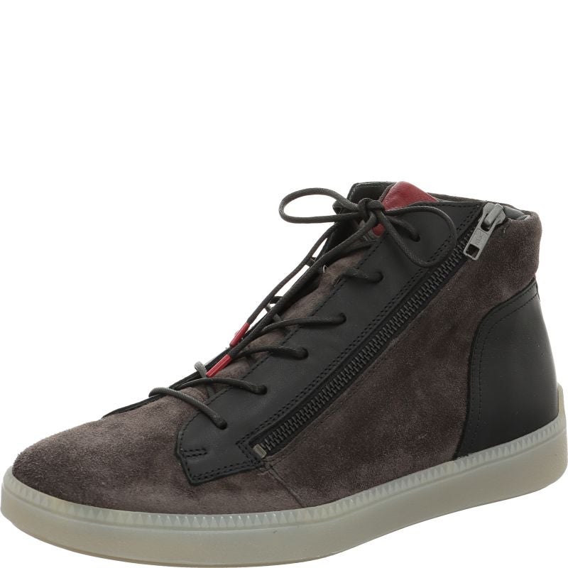 Think TURNA MEN Men Sneakers high - Material: Leather in Grey