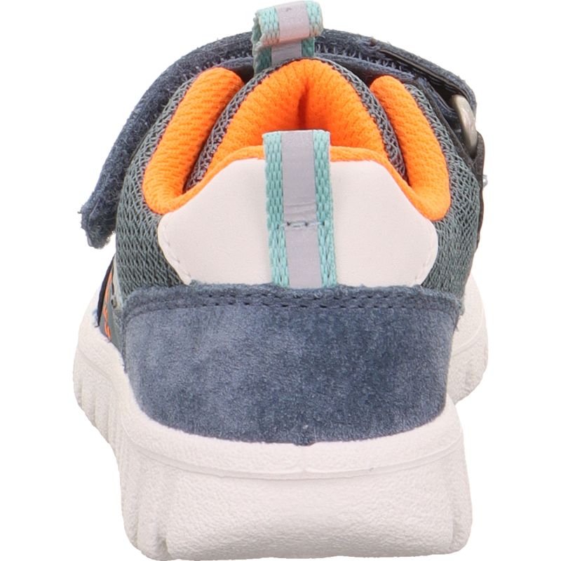 Superfit SPORT7 MINI Boys Sneakers low - Material: Leder/Sonstiges Material/Texti in Blue