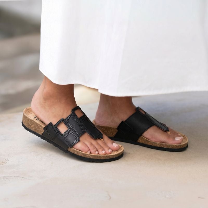 Think JULIA DAMEN Woman Mules - Material: Leather in Black