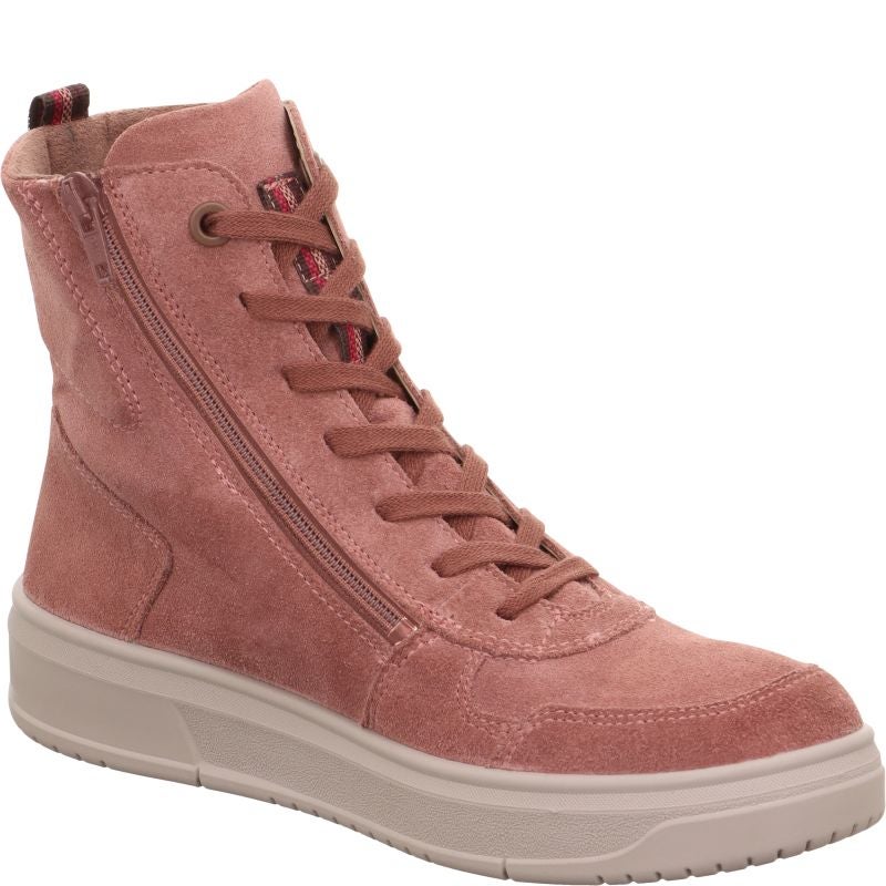 Legero REJOISE Damen Schnürboots - Material: Leder in Rosa