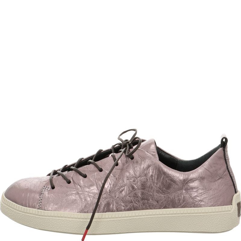 Think TURNA WOMEN Woman Sneakers low - Material: Leather in Grey