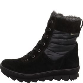 Legero NOVARA Damen  - Material: Leder/Textil in Schwarz