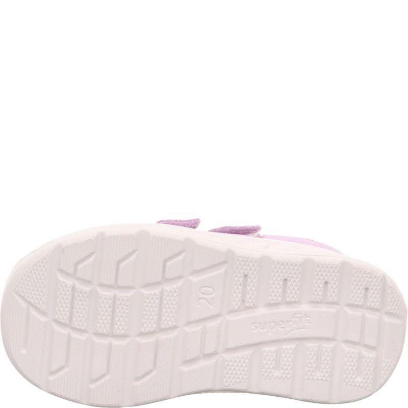 Superfit BREEZE Sneaker high - Material: Leder in Lila