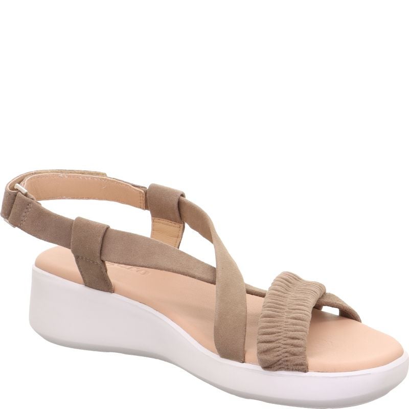 Legero EASY Damen Sandale - Material: Leder in Beige