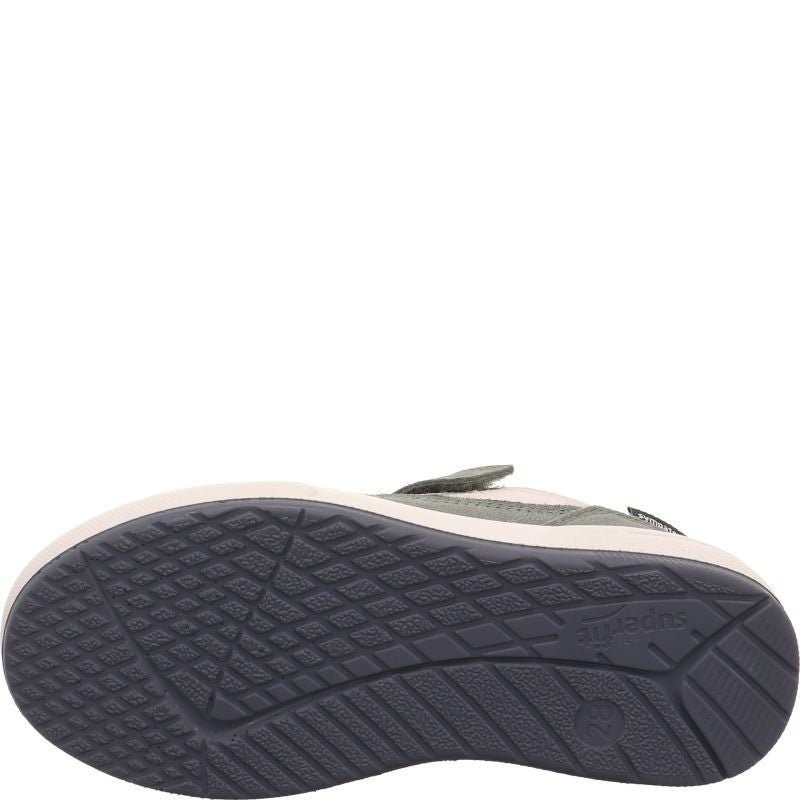 Superfit MAVERICK Sneakers low - Material: Leather/Textil in Green