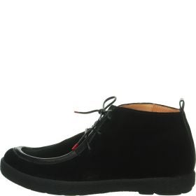 Think! GEOAG Herren Ankle Boots - Material: Leder in Schwarz