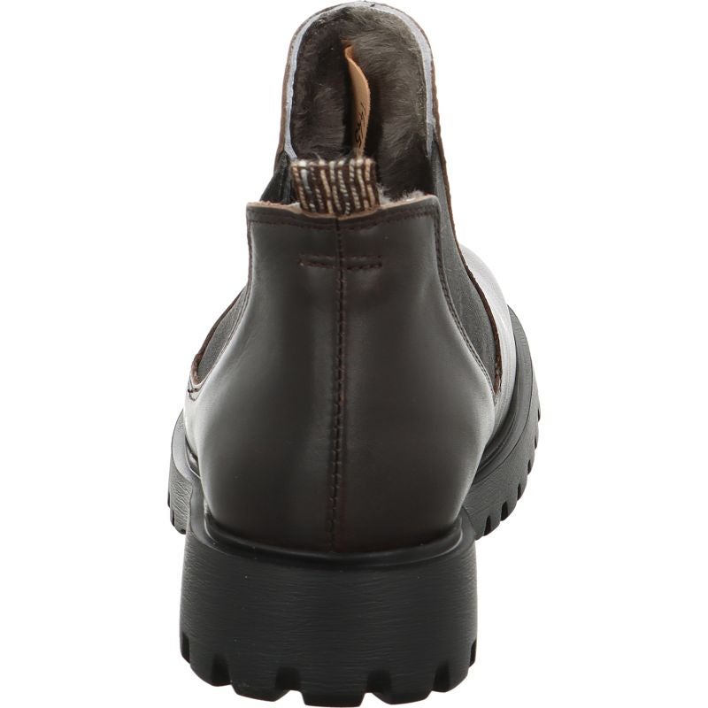 Think! TRENTO Damen Chelsea Boots - Material: Leder in Braun
