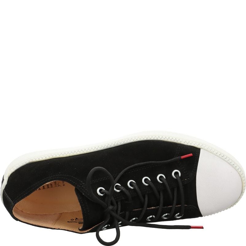 Think TURNA WOMEN Woman Sneakers low - Material: Leather in Black