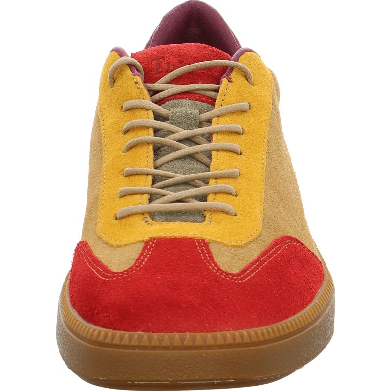 Think TURNA MEN Sneakers low - Material: Leather in Red