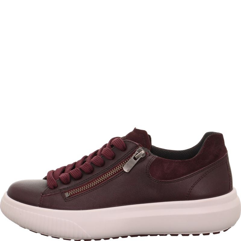 Legero T4 JUMP Woman Sneakers low - Material: Leather in Red