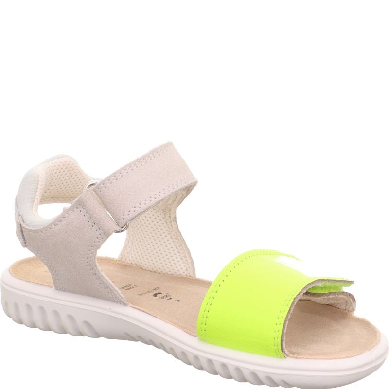 Superfit SPARKLE Girls Sandal - Material: Leather/Textil in Yellow