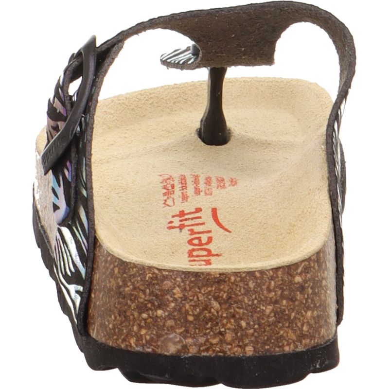 Superfit FUSSBETTPANTOFFEL Slipper - Material: Textile in Black