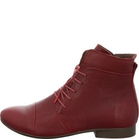 Think GUAD2 Woman Ankle boot - Material: Leather in Red