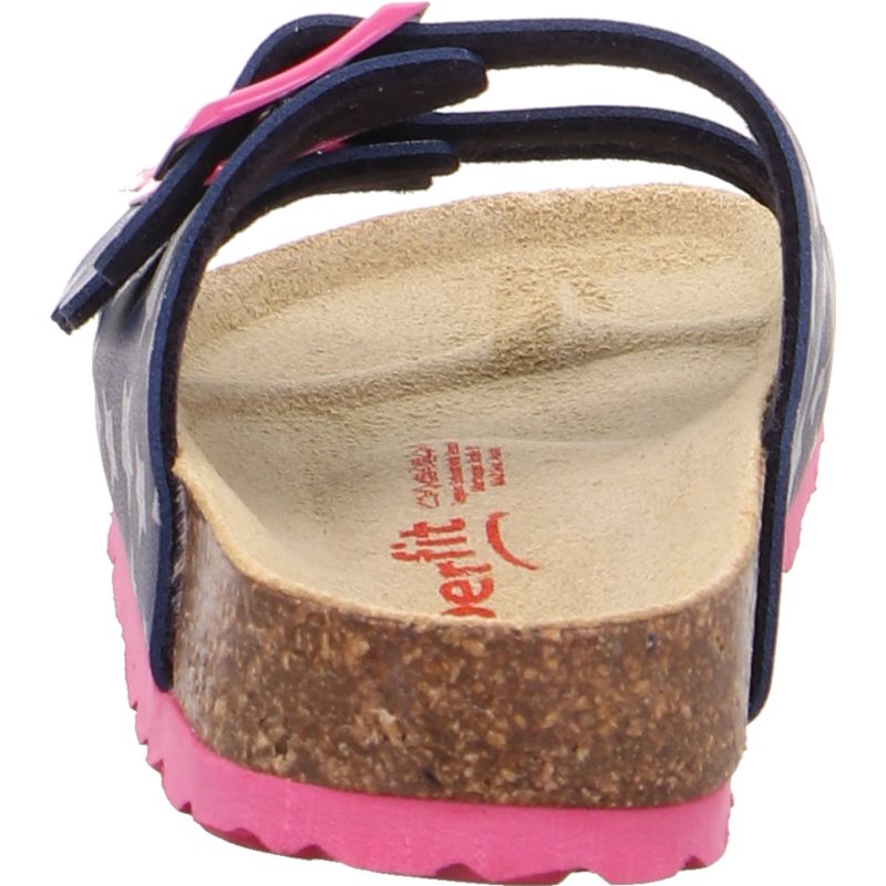 Superfit FUSSBETTPANTOFFEL Girls Slipper - Material: Sonstiges Material in Blue