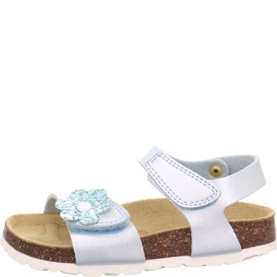 Superfit FUSSBETTPANTOFFEL Mädchen Sandale - Material: Sonstiges Material in Blau