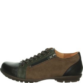 Think KONG HERREN Lace up shoe - Material: Leather in Brown