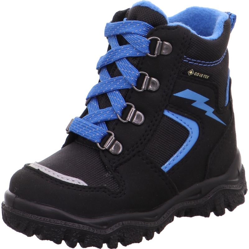 Superfit HUSKY1 Unisex, Boys Boot - Material: Textil/Sonstiges Material in Black