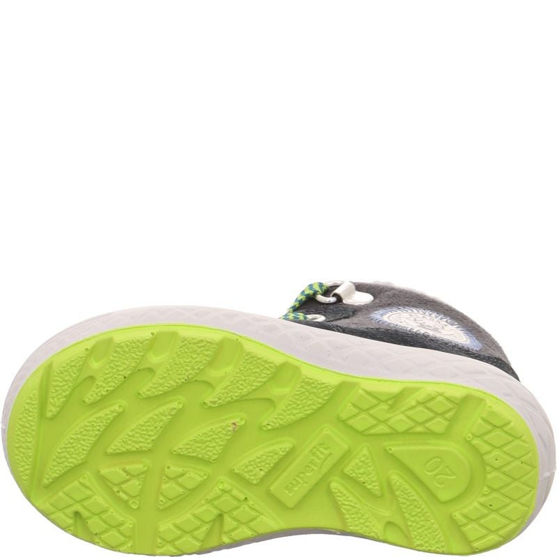 Superfit GROOVY 2.0 Boys Boot - Material: Leather/Textil in Grey