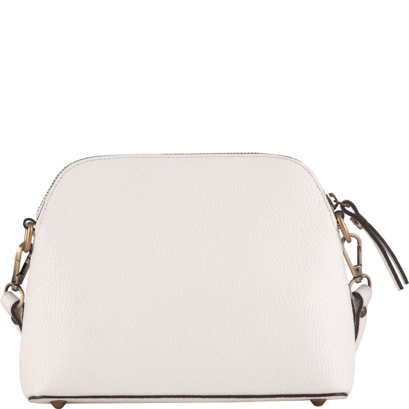 Think! THINK! BAG Damen Tasche - Material: Leder in Weiß