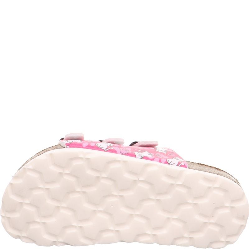 Superfit FUSSBETTPANTOFFEL Girls Slipper - Material: Sonstiges Material in Pink