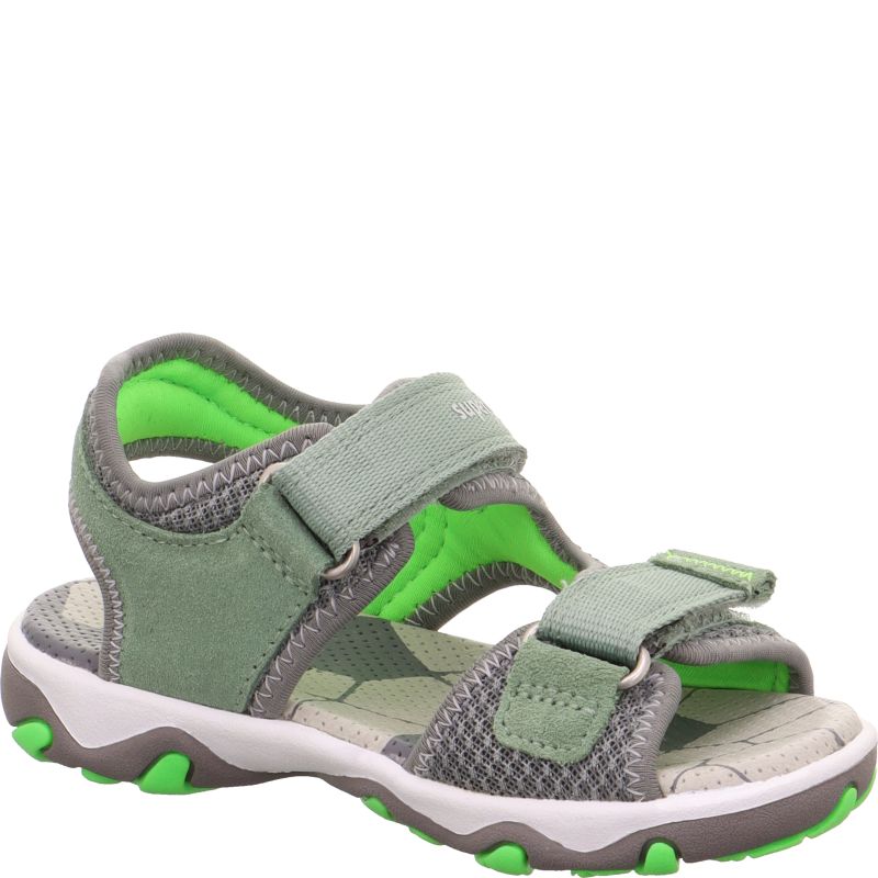 Superfit MIKE 3.0 Jungen  - Material: Leder/Textil in Grün