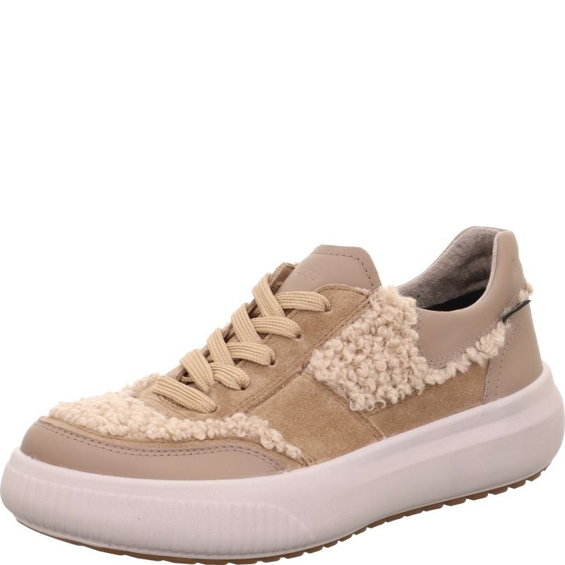 Legero T4 JUMP Damen Sneaker low - Material: Leder/Textil in Beige