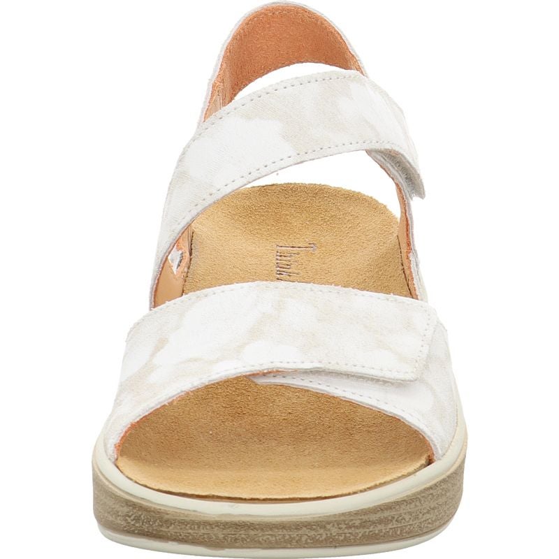 Think MEGGIE Strap sandal - Material: Leather in White