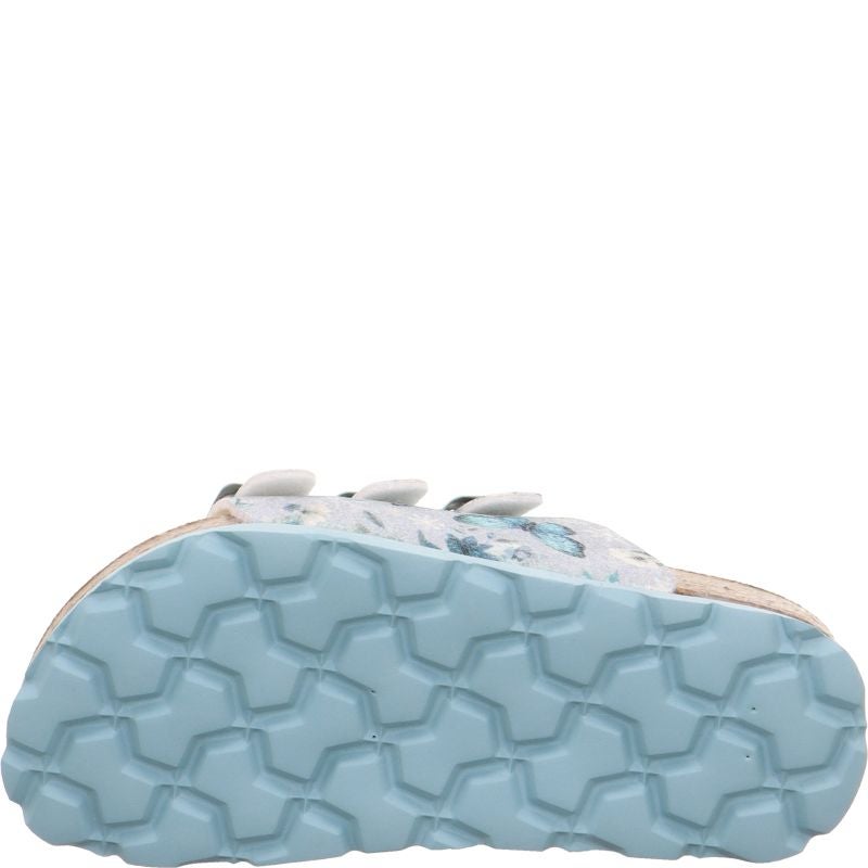 Superfit FUSSBETTPANTOFFEL Girls Slipper - Material: Sonstiges Material in Blue