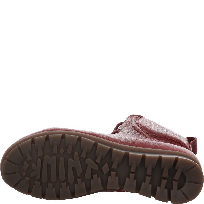 Think! MENSCHA Damen Stiefelette - Material: Leder in Rot