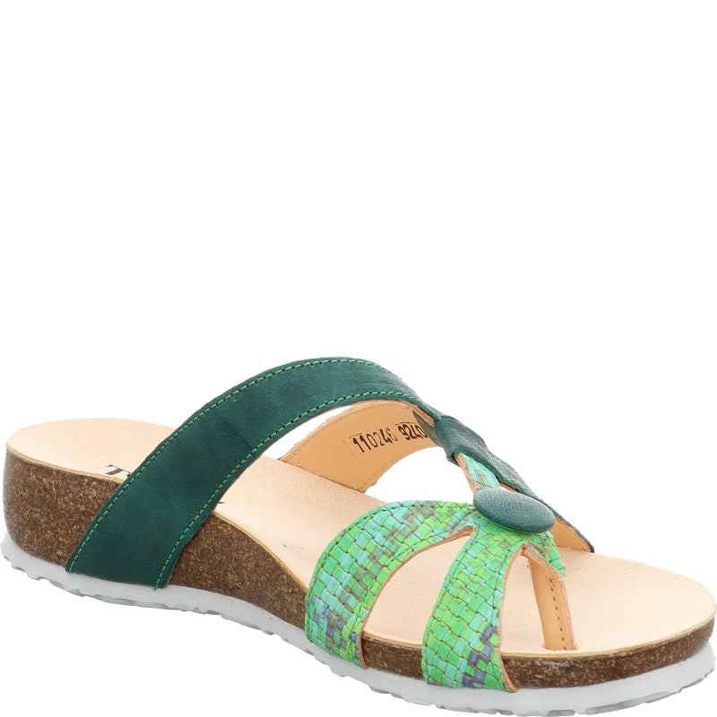 Think JULIA DAMEN Woman Mules - Material: Leather in Multi Colour