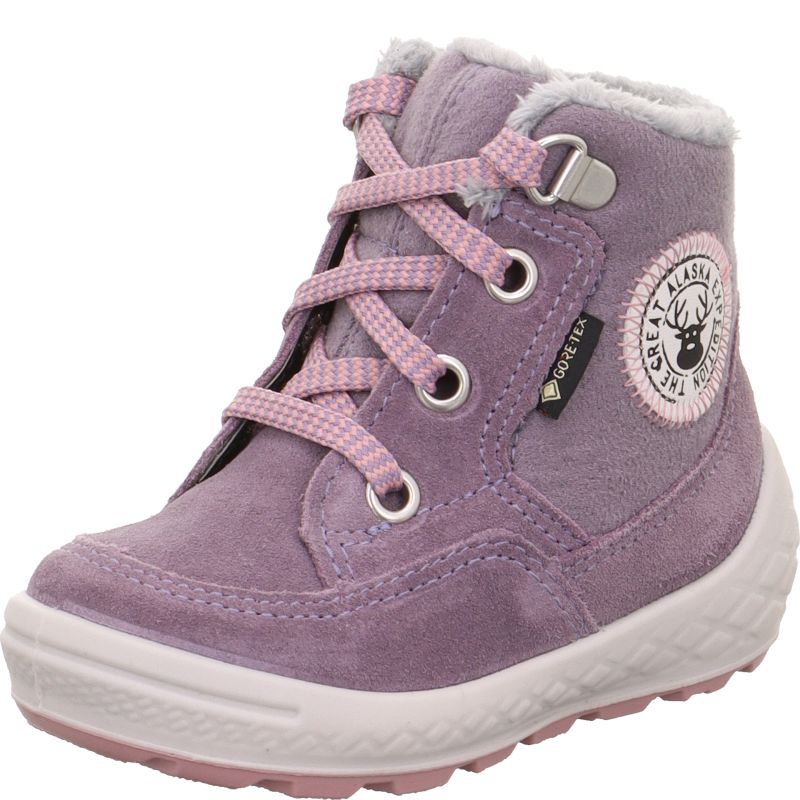 Superfit GROOVY 2.0 Girls Boot - Material: Leather/Textil in Purple