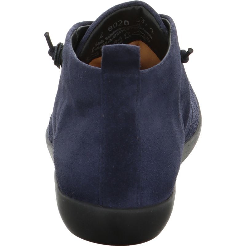 Think NATURE Woman Sneakers high - Material: Leather in Blue