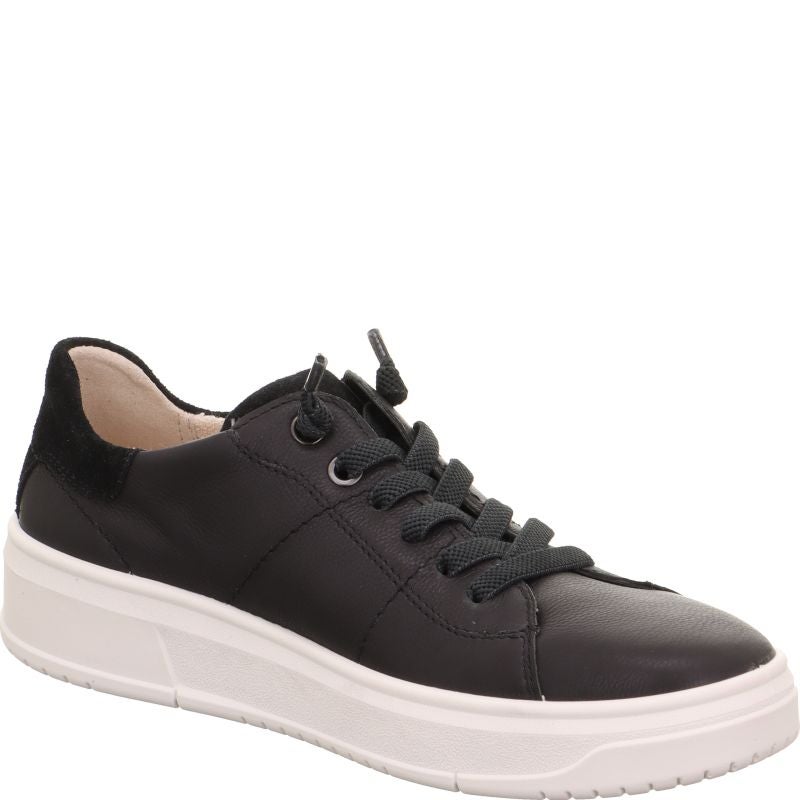 Legero REJOISE Damen Sneaker low - Material: Leder in Schwarz