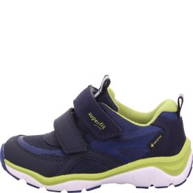 Superfit SPORT5 Unisex, Boys Sneakers low - Material: Leder/Sonstiges Material/Texti in Blue