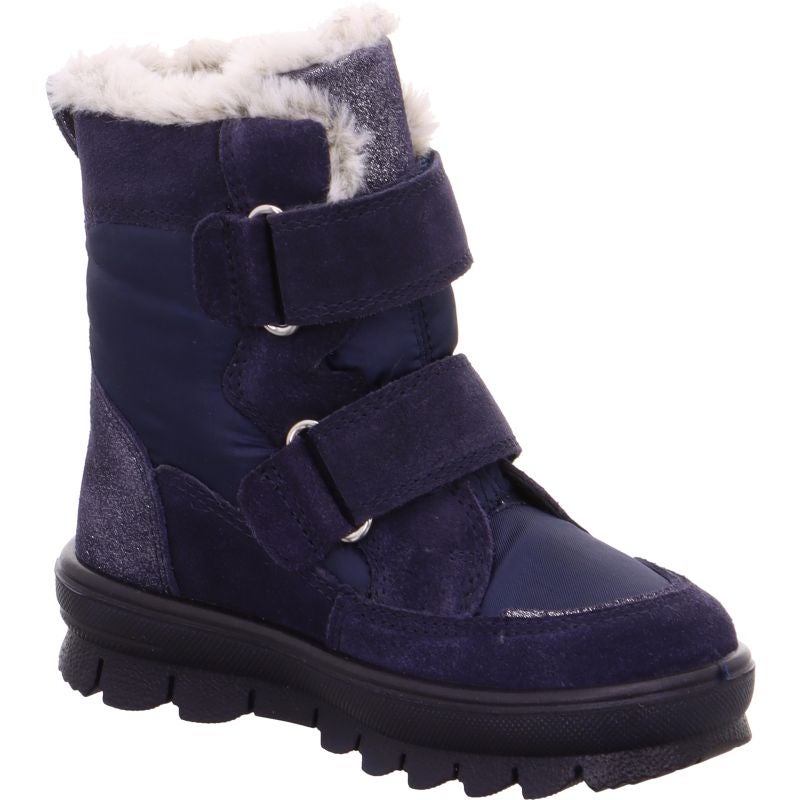 Superfit FLAVIA Girls Boot - Material: Leather/Textil in Blue