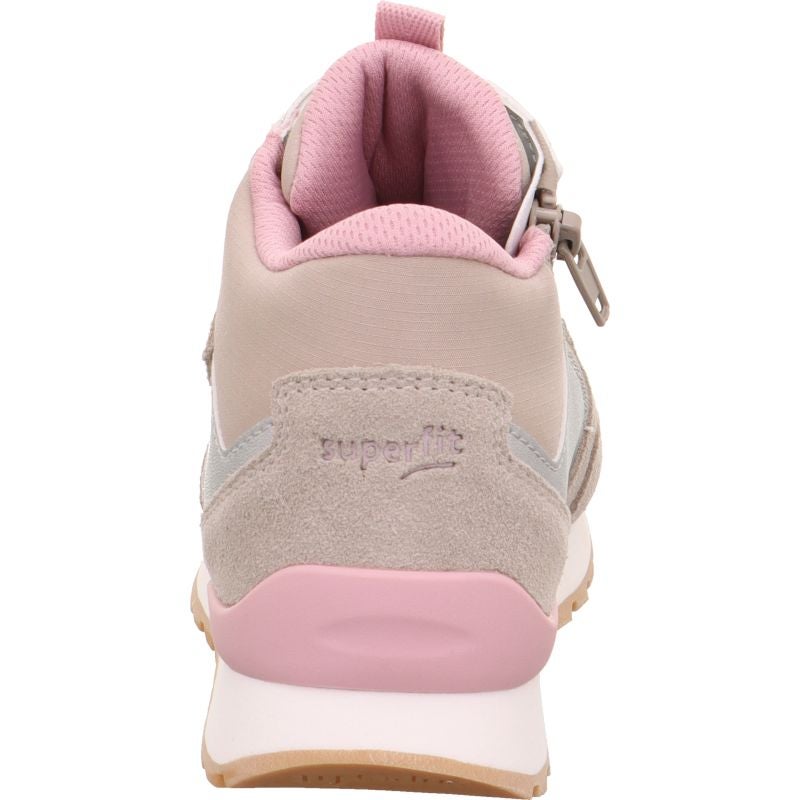Superfit DASH Mädchen Sneaker high - Material: Leder/Sonstiges Material/Textil in Beige