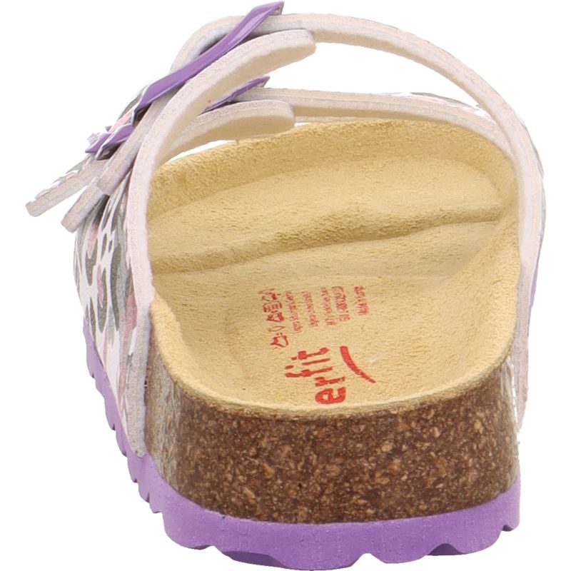 Superfit FUSSBETTPANTOFFEL Girls Slipper - Material: Sonstiges Material in White