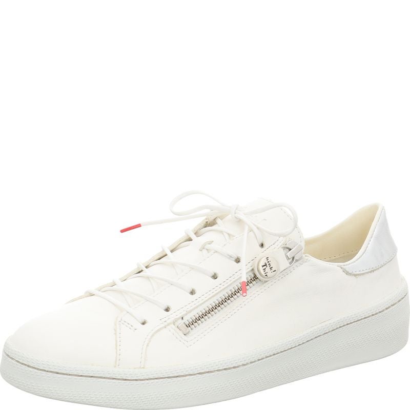 Think KUMI Woman  - Material: Leather in White