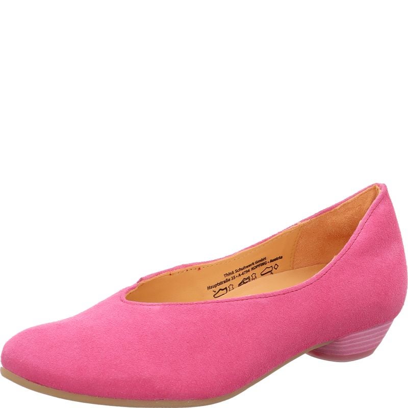 Think GRACE Woman Pumps - Material: Leather in Pink