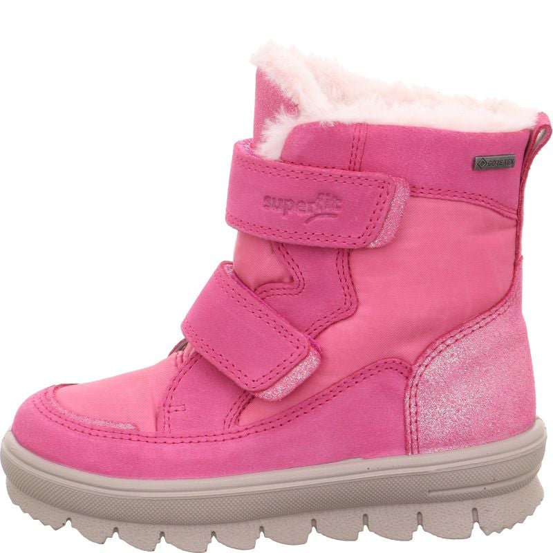 Superfit FLAVIA Girls Boot - Material: Leather/Textil in Pink